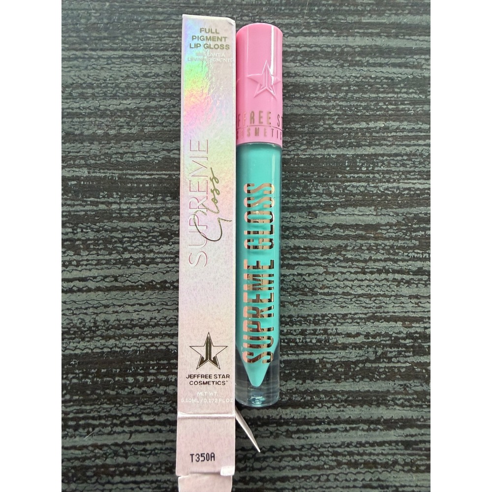 Jeffree Star Cosmetics Supreme Gloss Gloss'd In Paradise‎ Green/blue Lip Gloss